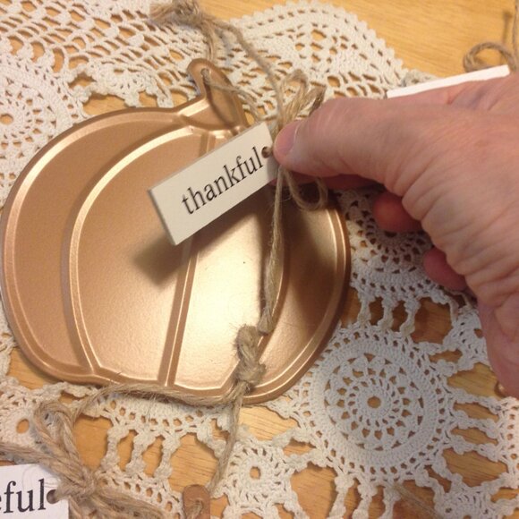 Rustic Farmhouse bronze colored decor with positive vibes - Picture 5 of 8